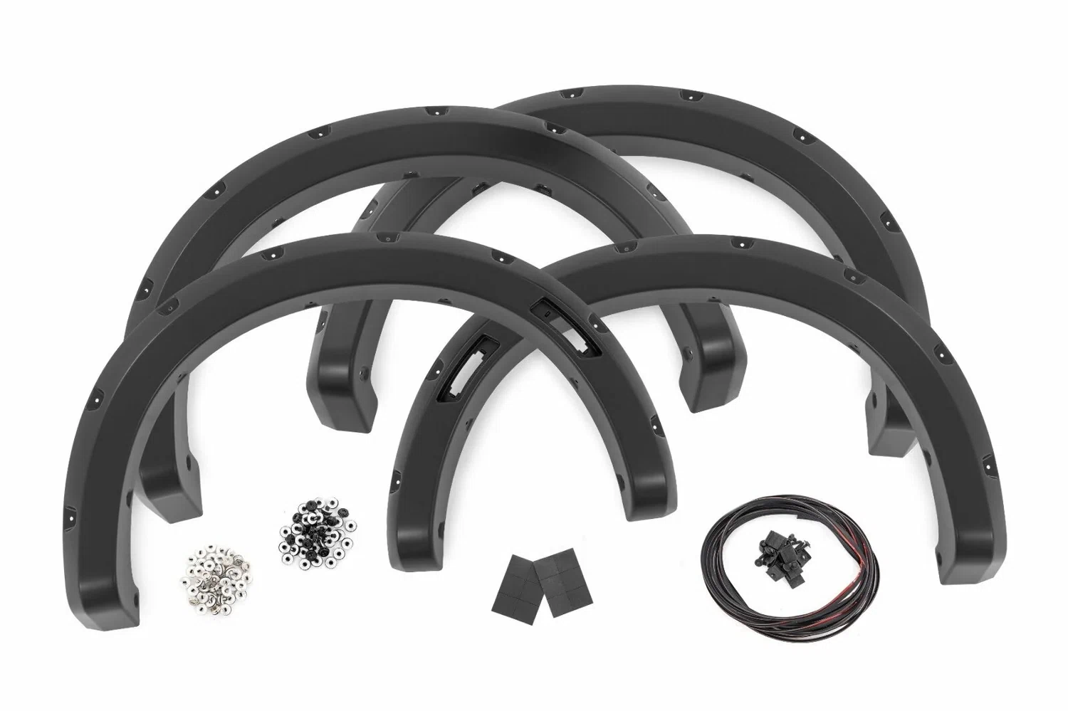 Fits Ford Ranger (2024) Pocket Fender Flares M7 Carbonized Gray F-F12401-M7